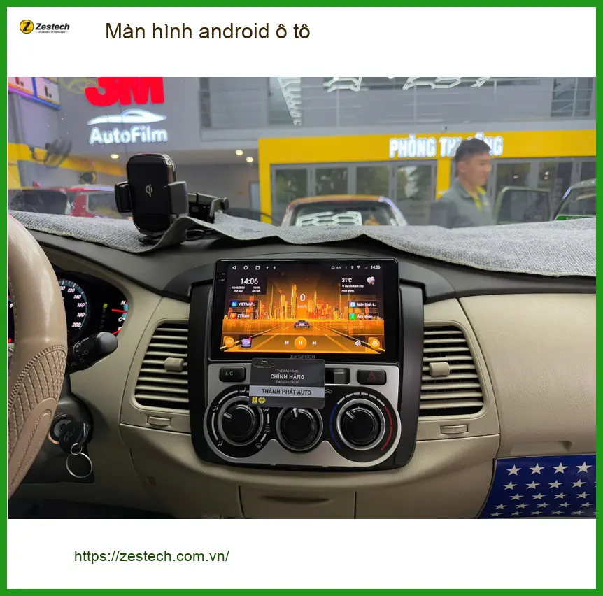 Chú Tấn nâng cấp Màn hình android ô tô cho Honda CR-V tại Quận 10 vì màn zin đã cũ
