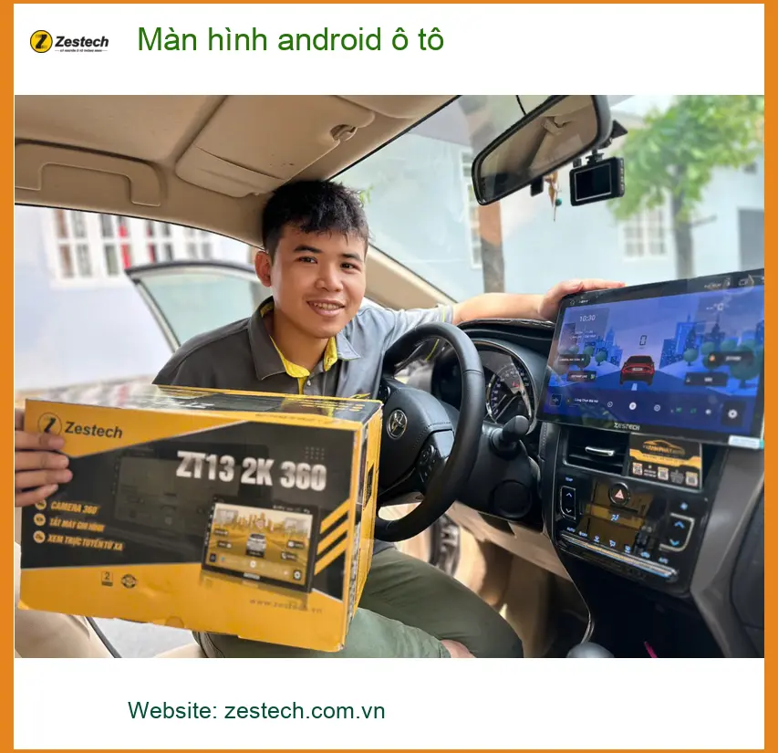 Chị Thảo nâng cấp màn hình Android ô tô cho Ford Everest tại Quận 1 ảnh thực tế 5