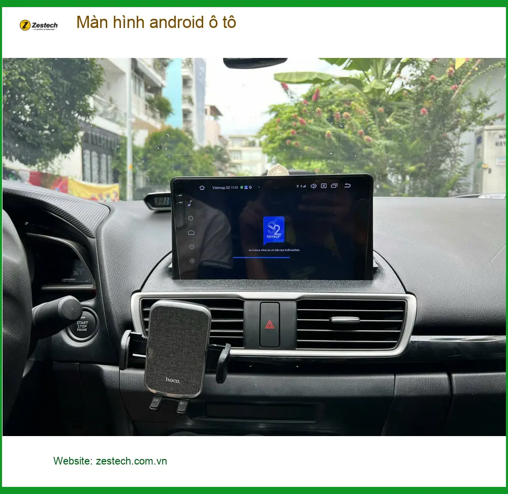 Chú Cường gắn màn hình android ô tô Suzuki XL7 Quận Tân Phú, muốn giải trí đa nhiệm. ảnh thực tế 2