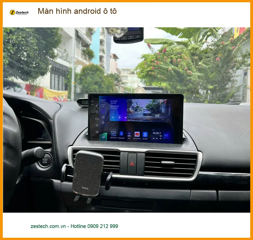 Chú Cường gắn màn hình android ô tô Suzuki XL7 Quận Tân Phú, muốn giải trí đa nhiệm. ảnh thực tế 4