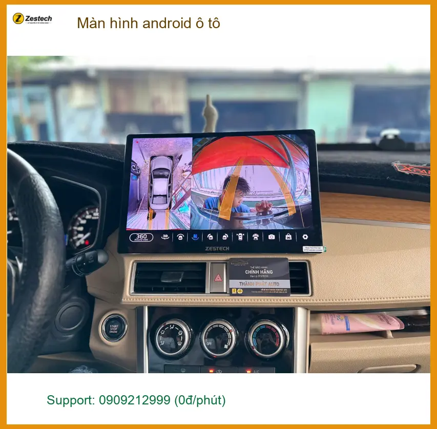 Anh Hải lắp màn hình Android ô tô Quận 7 cho Kia K3 cũ vì màn zin đã hỏng ảnh thực tế 2