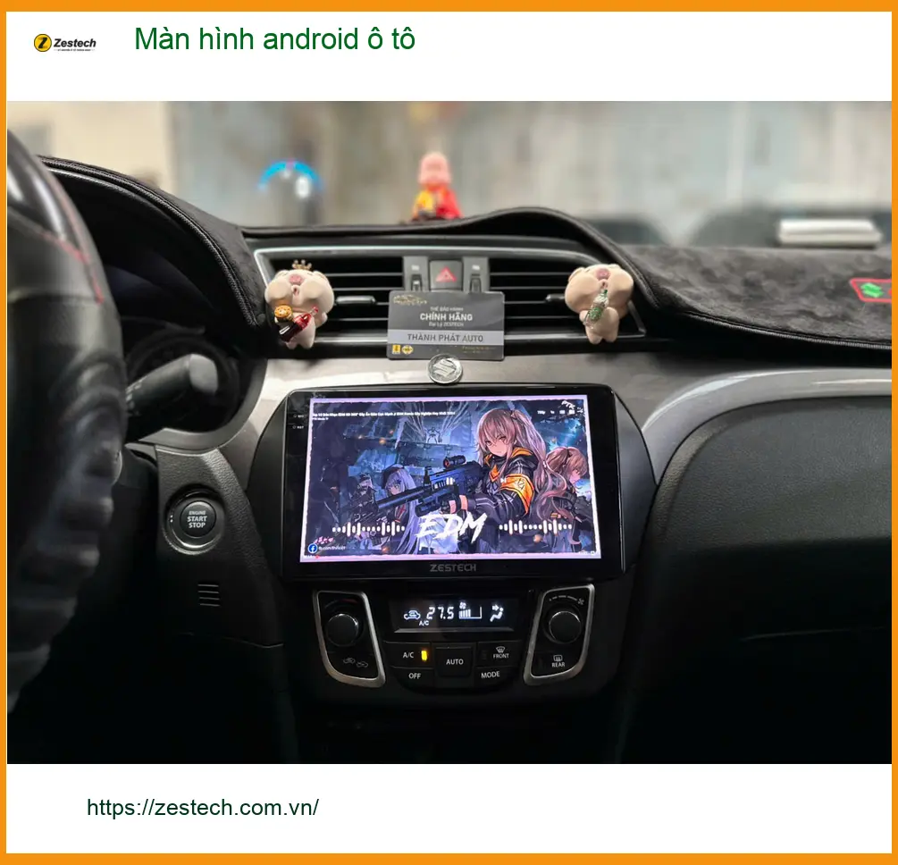 Anh Tấn lắp màn hình android ô tô tại Quận 11 cho Hyundai Accent