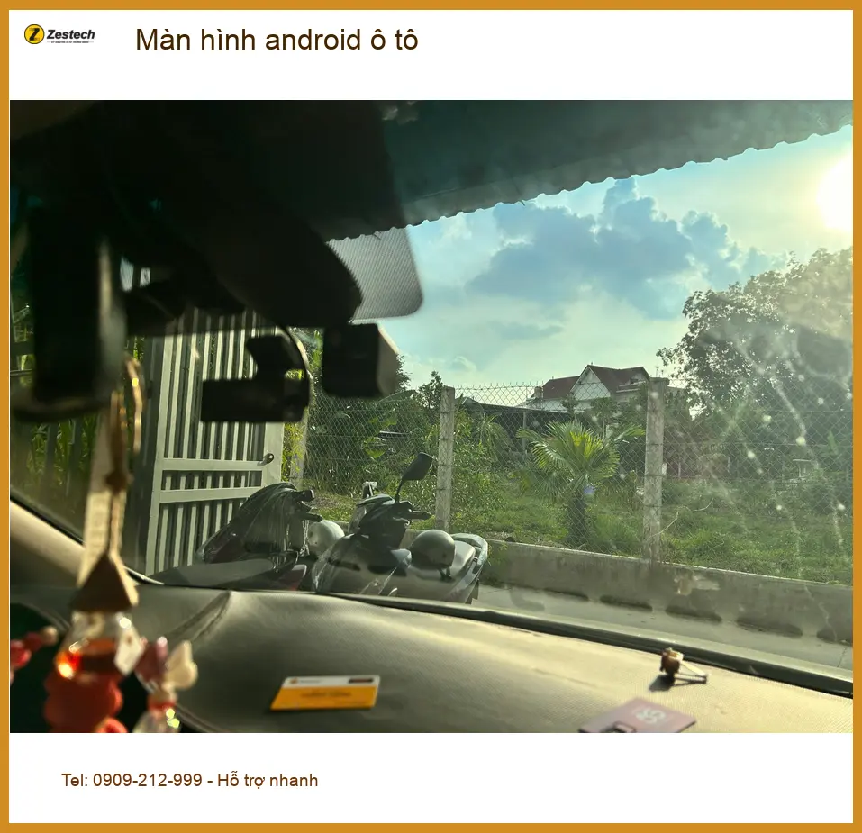 Chú Phước nâng cấp màn hình android ô tô cho Hyundai Elantra tại Quận 8 ảnh thực tế 3