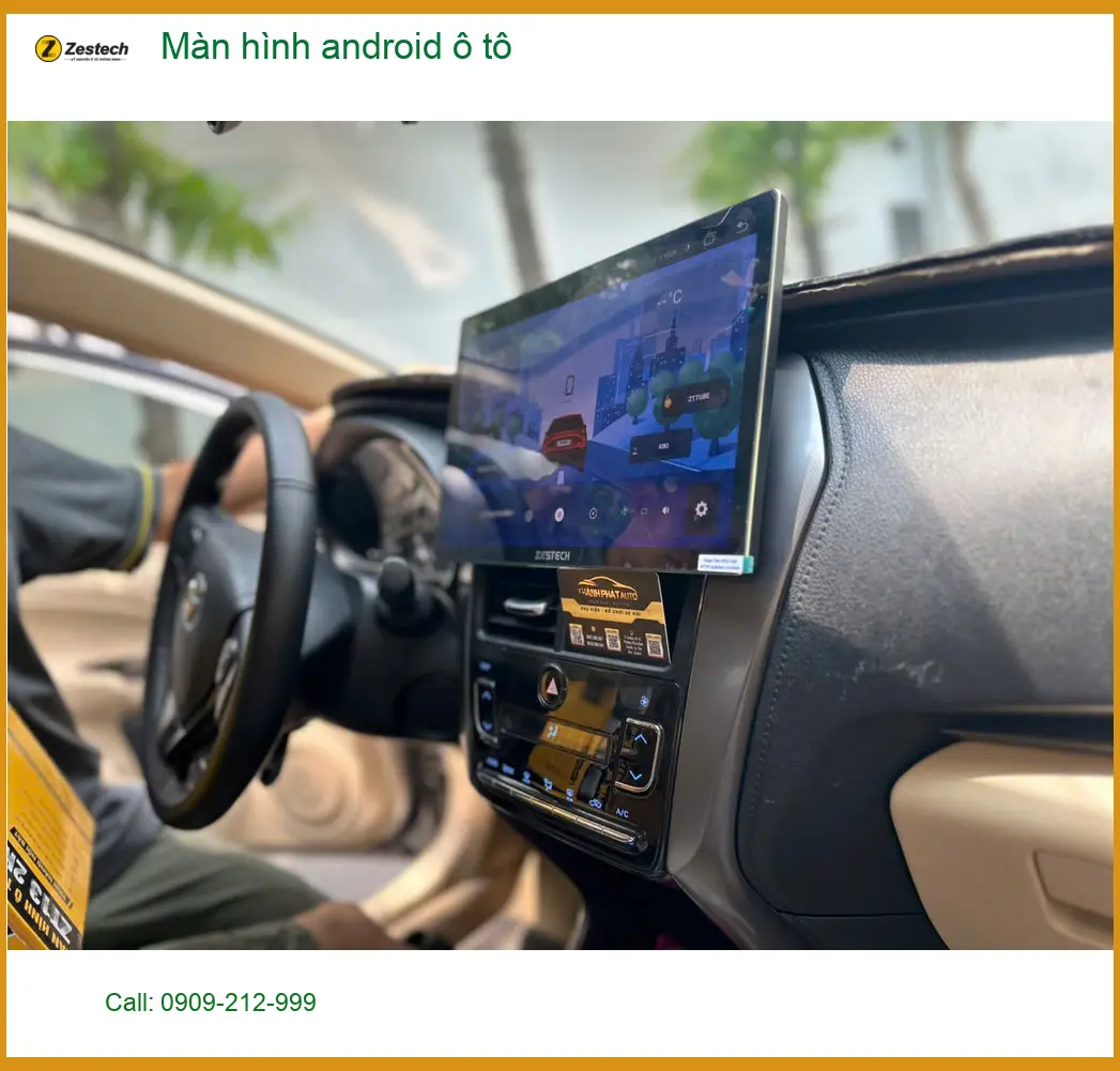 Chị Thúy lắp màn hình android ô tô cho Mazda CX-5 tại Quận Phú Nhuận. ảnh thực tế 4
