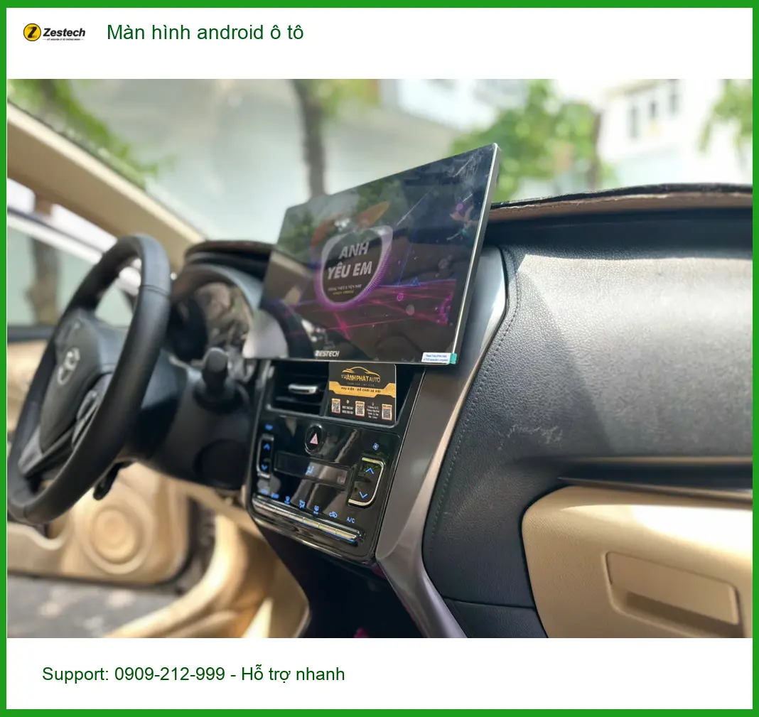 Chị Thúy lắp màn hình android ô tô cho Mazda CX-5 tại Quận Phú Nhuận. ảnh thực tế 5