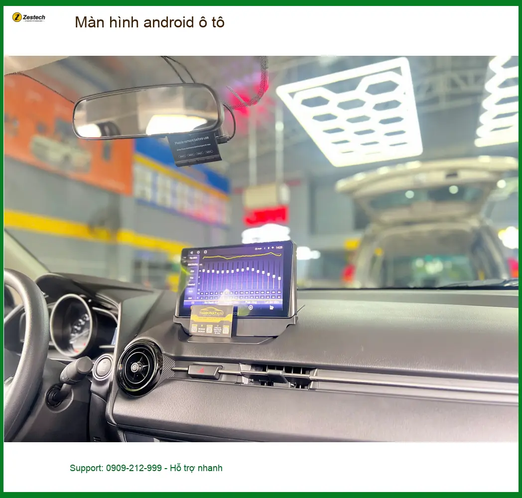Anh Phong nâng cấp màn hình Android ô tô Hyundai Accent tại Hóc Môn tiện ích
