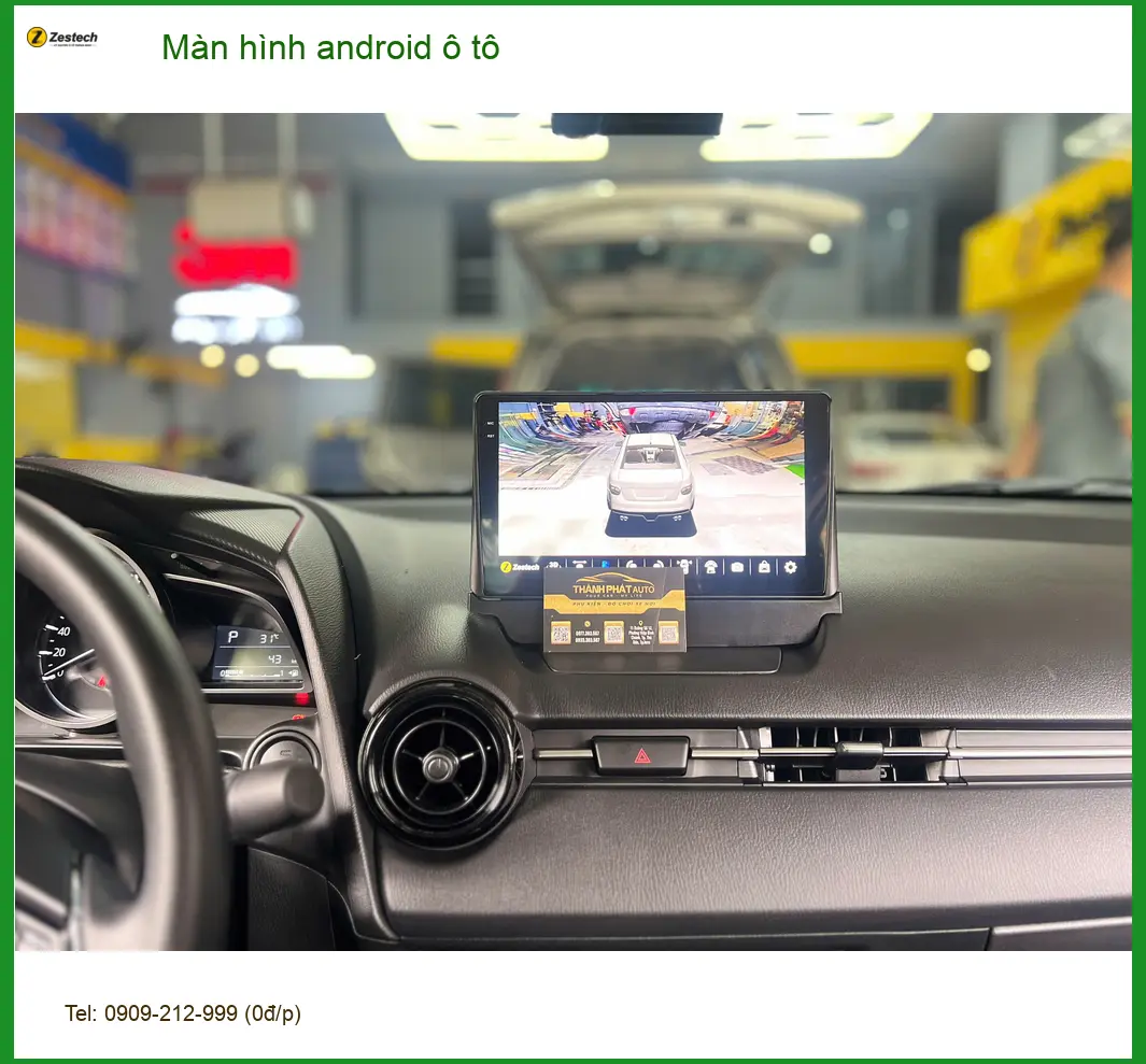 Anh Phong nâng cấp màn hình Android ô tô Hyundai Accent tại Hóc Môn tiện ích ảnh thực tế 2