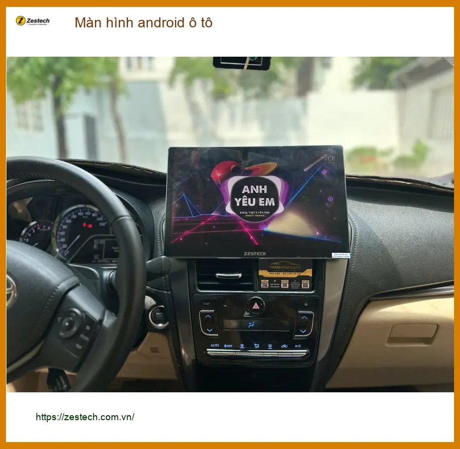 Cô Loan lắp Màn hình android ô tô cho Honda CRV tại Hóc Môn sau khi chuyển nhà