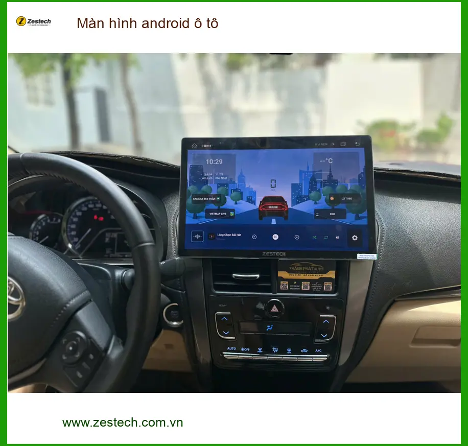Cô Loan lắp Màn hình android ô tô cho Honda CRV tại Hóc Môn sau khi chuyển nhà ảnh thực tế 3