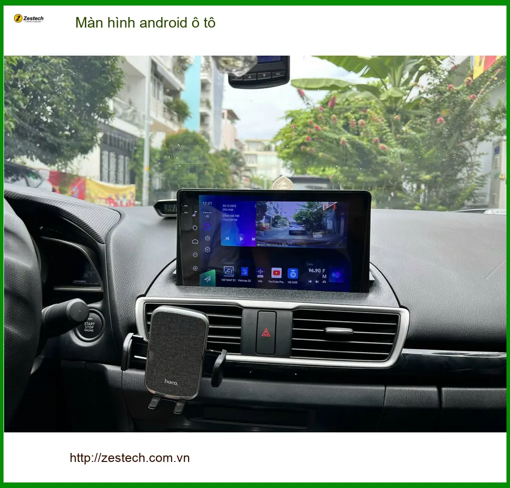 Chị Mai Anh nâng cấp màn hình Android ô tô cho Honda CR-V tại Quận 5