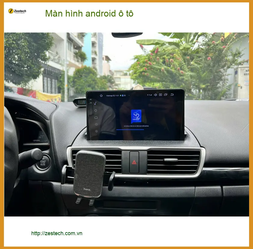 Chị Mai Anh nâng cấp màn hình Android ô tô cho Honda CR-V tại Quận 5 ảnh thực tế 3