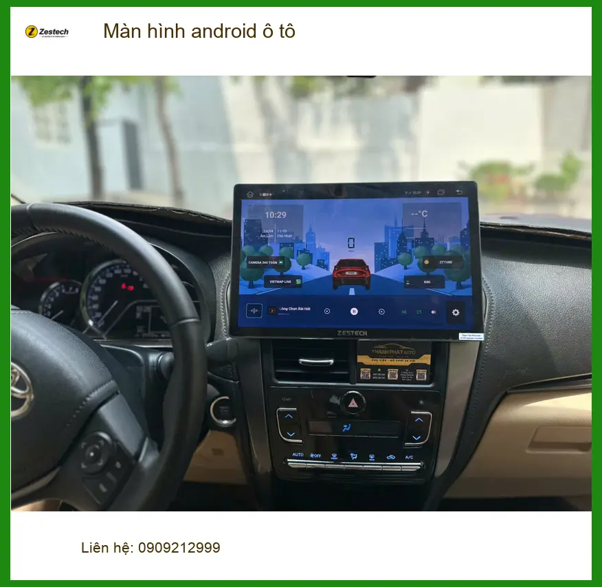 Anh Lâm lắp màn hình android ô tô cho Mazda CX-5 tại Quận Tân Bình
