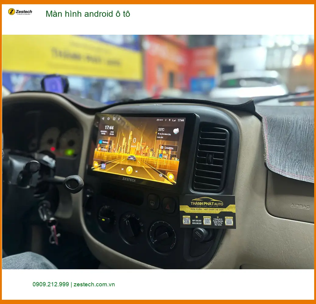 Anh Minh lắp màn hình android ô tô cho Mazda 3 ở Quận Bình Tân ảnh thực tế 2