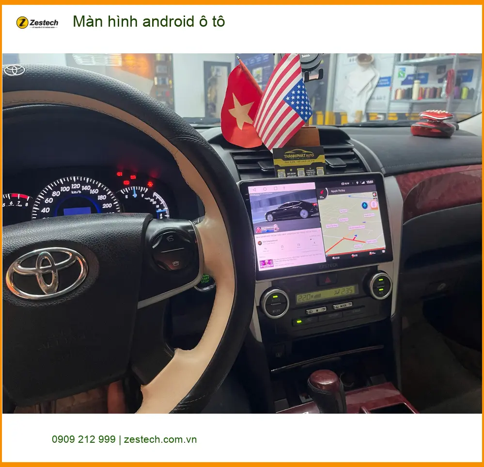 Anh Tấn lắp màn hình Android ô tô cho Hyundai Elantra tại Quận 1 ảnh thực tế 2