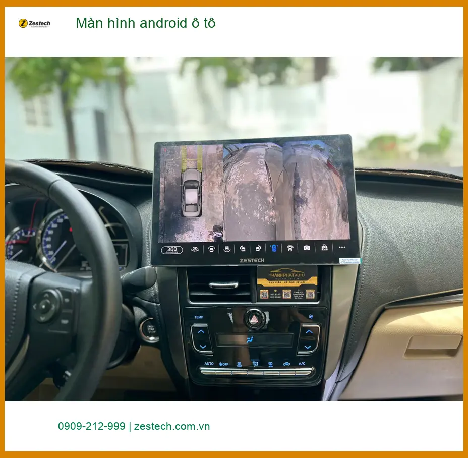 Anh Lâm lắp màn hình android ô tô cho Mazda CX-5 tại Quận Tân Bình ảnh thực tế 3