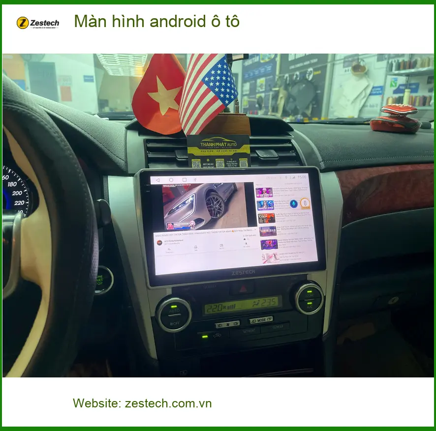 Anh Tấn lắp màn hình Android ô tô cho Hyundai Elantra tại Quận 1 ảnh thực tế 4