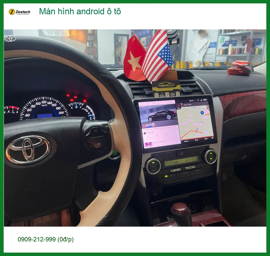 Anh Bảo nâng cấp màn hình Android ô tô Hyundai Accent tại Quận 7 ảnh thực tế 3