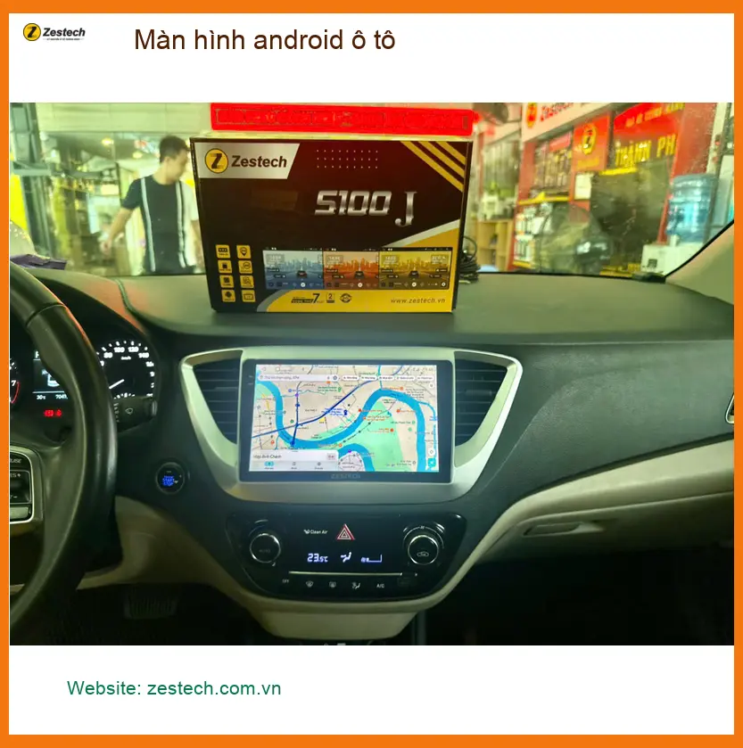 Chị Thảo lắp màn hình Android ô tô cho Mitsubishi Xpander tại Quận Tân Phú ảnh thực tế 2
