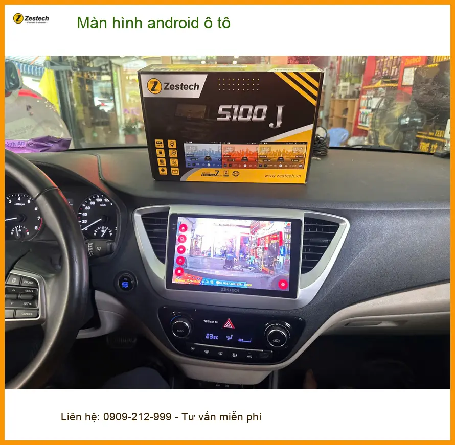 Chị Thảo lắp màn hình Android ô tô cho Mitsubishi Xpander tại Quận Tân Phú ảnh thực tế 4