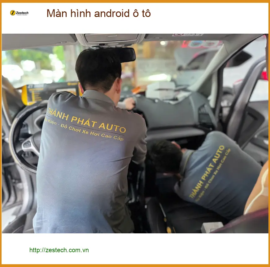 Anh Hùng lắp màn hình android ô tô cho Suzuki Swift tại Quận Tân Bình ảnh thực tế 2
