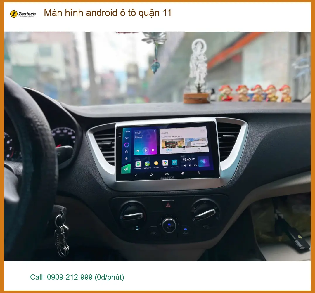 Địa Chỉ Lắp Đặt Màn Hình Android Ô Tô Tại Quận 11 - Lắp Đặt Uy Tín TPHCM ảnh thực tế 2
