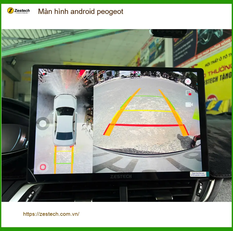 Anh Quang nâng cấp màn hình Android Peugeot 2008 tại Cần Giờ, trải nghiệm công nghệ mới ảnh thực tế 4