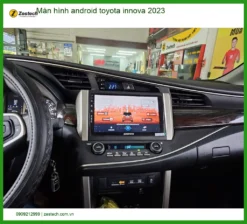 Màn hình Android Toyota Innova 2023 - Trung Tâm Lắp Đặt Chính Hãng TPHCM