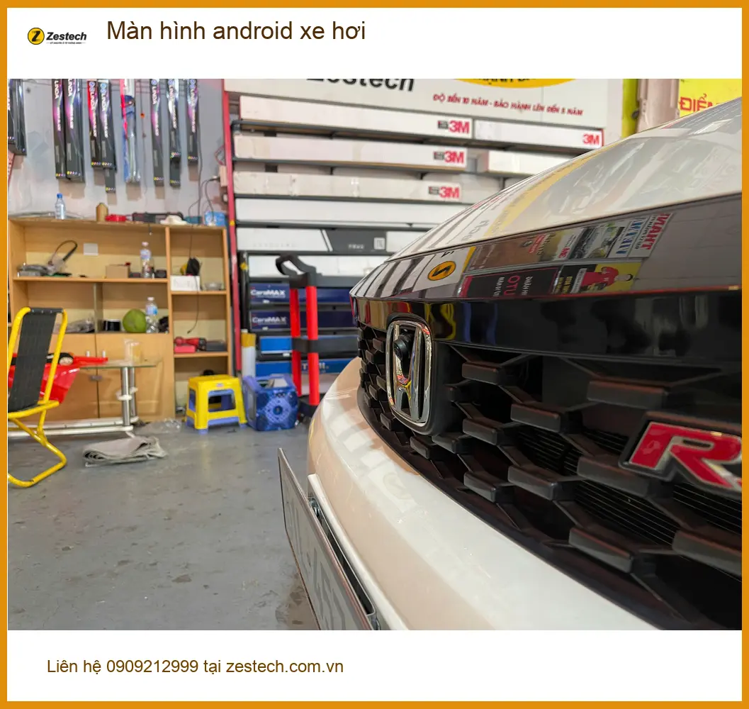Anh Cường lắp màn hình Android xe hơi Mazda 3 tại Quận Tân Bình dùng giải trí