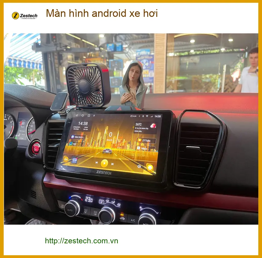 Anh Cường lắp màn hình Android xe hơi Mazda 3 tại Quận Tân Bình dùng giải trí ảnh thực tế 2