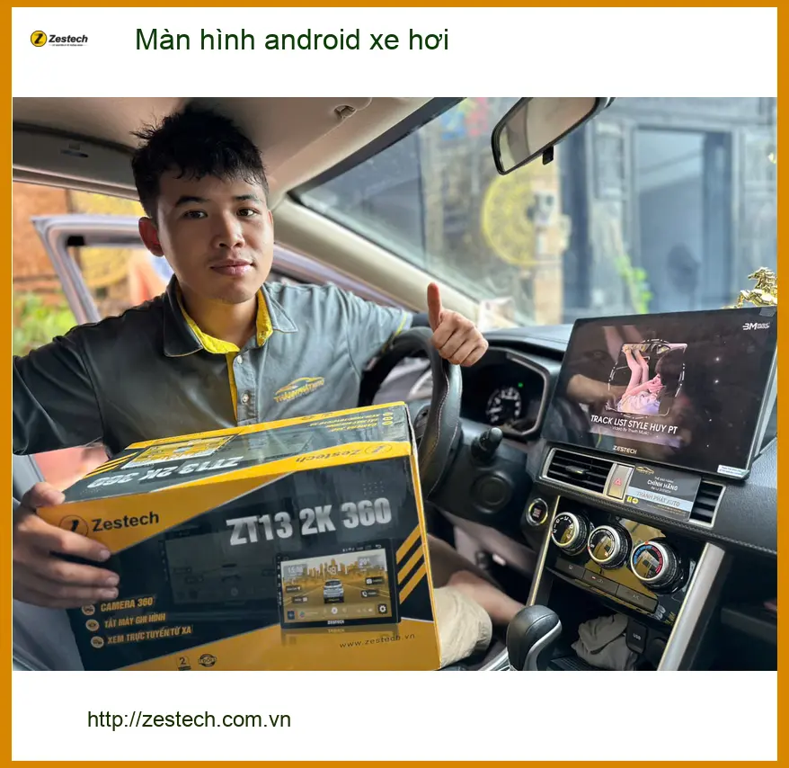 Anh Khang nâng cấp màn hình android xe hơi Hyundai Accent tại Quận 3 để trải nghiệm công nghệ mới mẻ ảnh thực tế 2