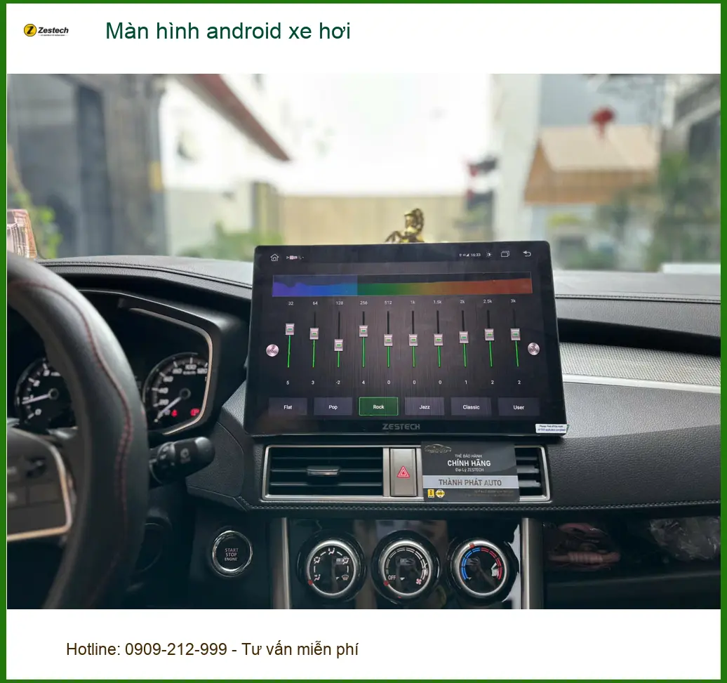 Anh Khang nâng cấp màn hình android xe hơi Hyundai Accent tại Quận 3 để trải nghiệm công nghệ mới mẻ ảnh thực tế 5