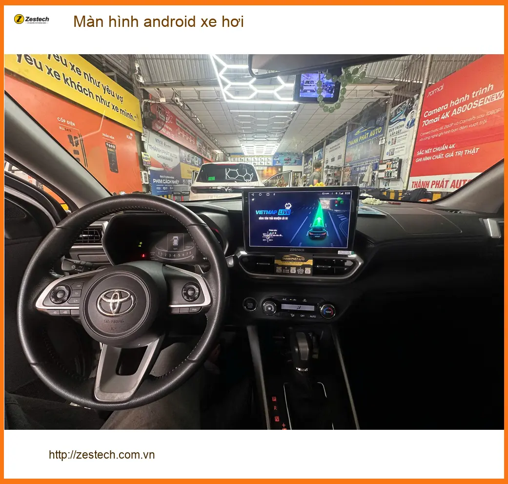 Anh Long lắp màn hình Android xe Ford Everest ở Quận Gò Vấp tiện lợi sử dụng ảnh thực tế 2