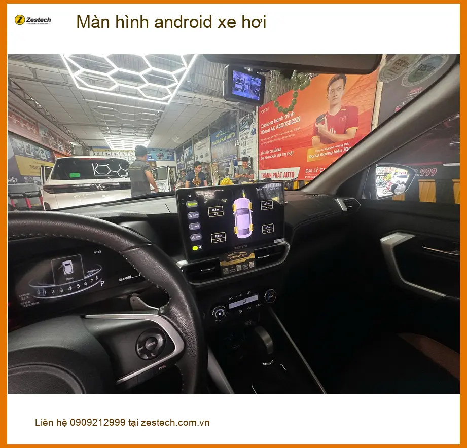 Anh Long lắp màn hình Android xe Ford Everest ở Quận Gò Vấp tiện lợi sử dụng ảnh thực tế 3