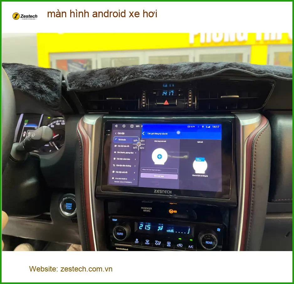 Anh Khang lắp màn hình Android xe hơi Honda CR-V tại Quận 1 màn zin lỗi thời ảnh thực tế 5