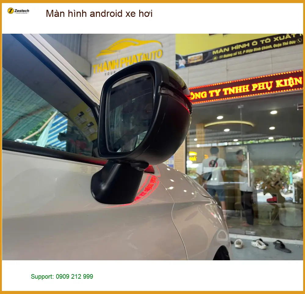 Anh Minh Đức gắn màn hình Android xe hơi Honda CRV tại Hóc Môn ảnh thực tế 2
