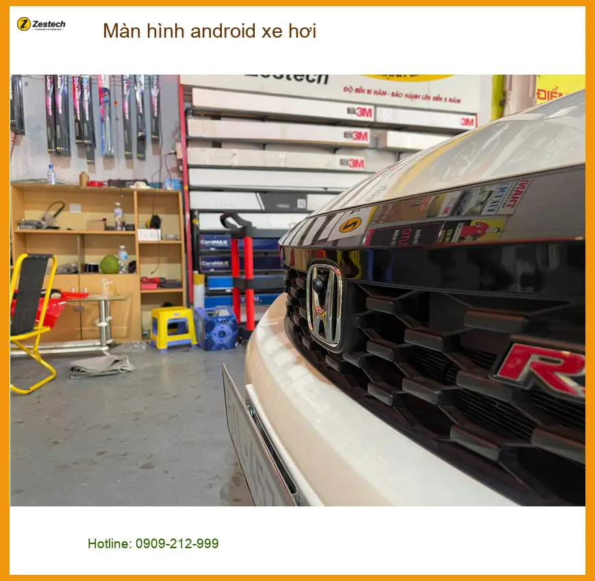 Anh Minh Đức gắn màn hình Android xe hơi Honda CRV tại Hóc Môn ảnh thực tế 3