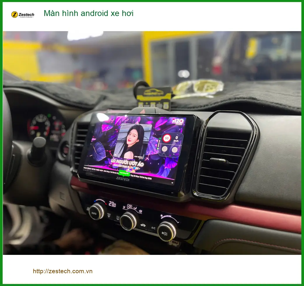 Anh Hải nâng cấp màn hình Android xe hơi cho Honda CRV tại Quận 2
