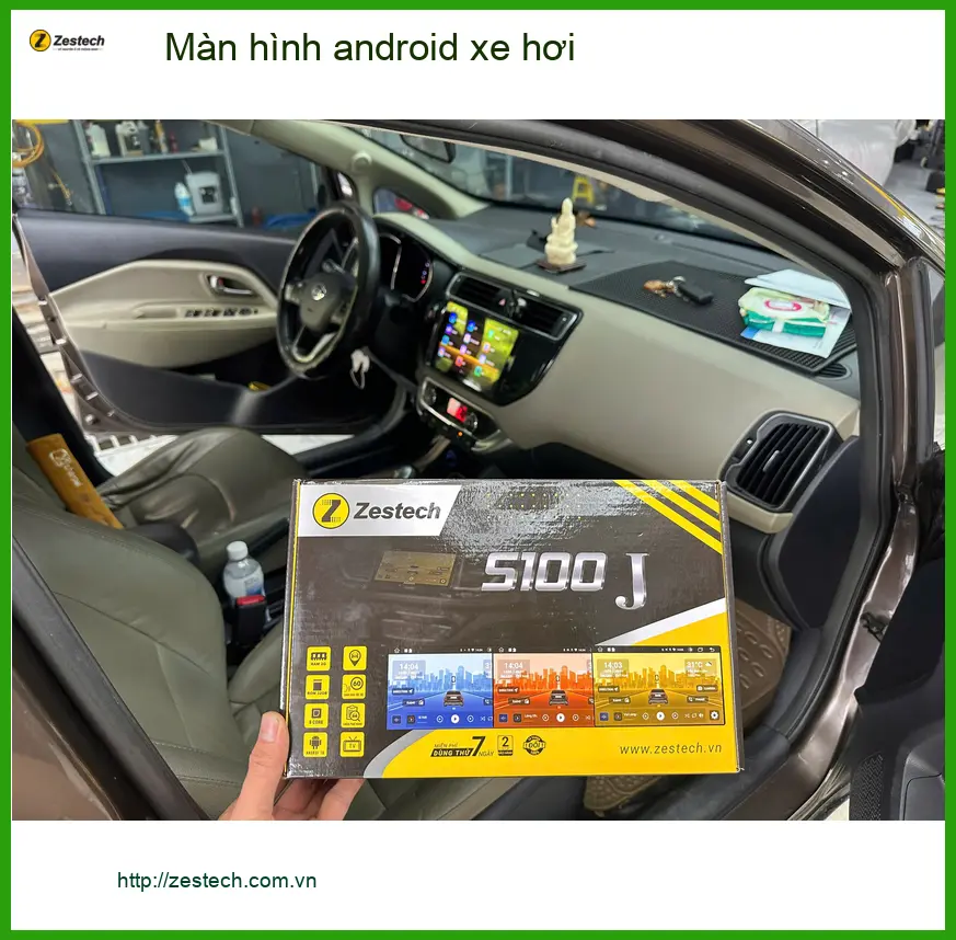 Anh Phước lắp màn hình Android Kia K3 tại Quận 4, mong muốn nhiều tính năng giải trí