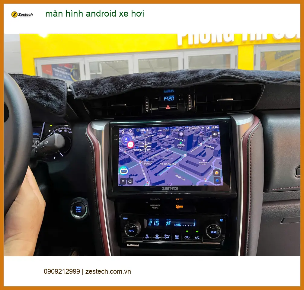 Anh Khải lắp màn hình Android xe hơi cho Kia Carnival tại Quận Tân Phú ảnh thực tế 3