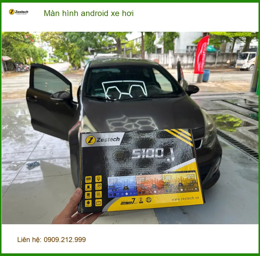 Chú Tấn lắp màn hình android xe hơi cho CX5 tại Phú Nhuận. ảnh thực tế 3