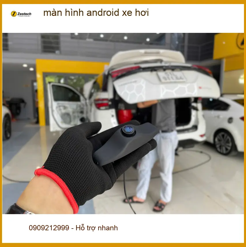 Anh Khải lắp màn hình Android xe hơi cho Kia Carnival tại Quận Tân Phú ảnh thực tế 4