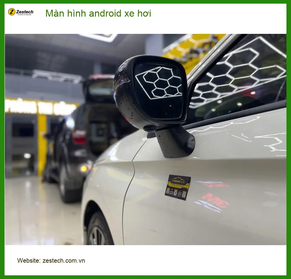 Anh Dũng lắp màn hình android cho Suzuki Swift tại Quận 12 để giải trí và dẫn đường ảnh thực tế 2