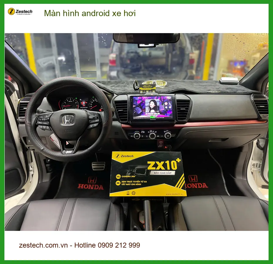 Anh Dũng lắp màn hình android cho Suzuki Swift tại Quận 12 để giải trí và dẫn đường ảnh thực tế 4