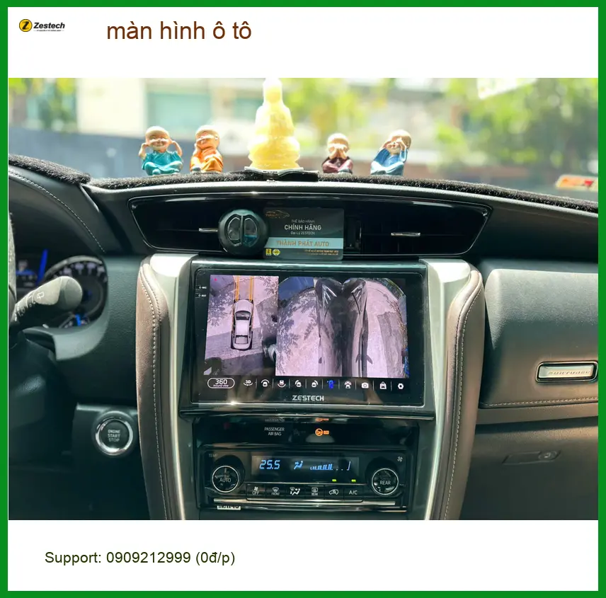 Anh Phong lắp màn hình ô tô chính hãng cho Honda City Quận Thủ Đức