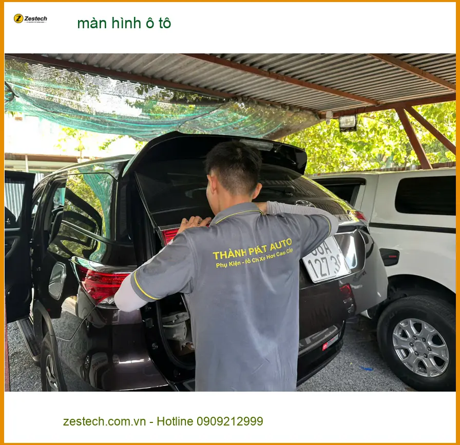 Anh Phong lắp màn hình ô tô chính hãng cho Honda City Quận Thủ Đức ảnh thực tế 3