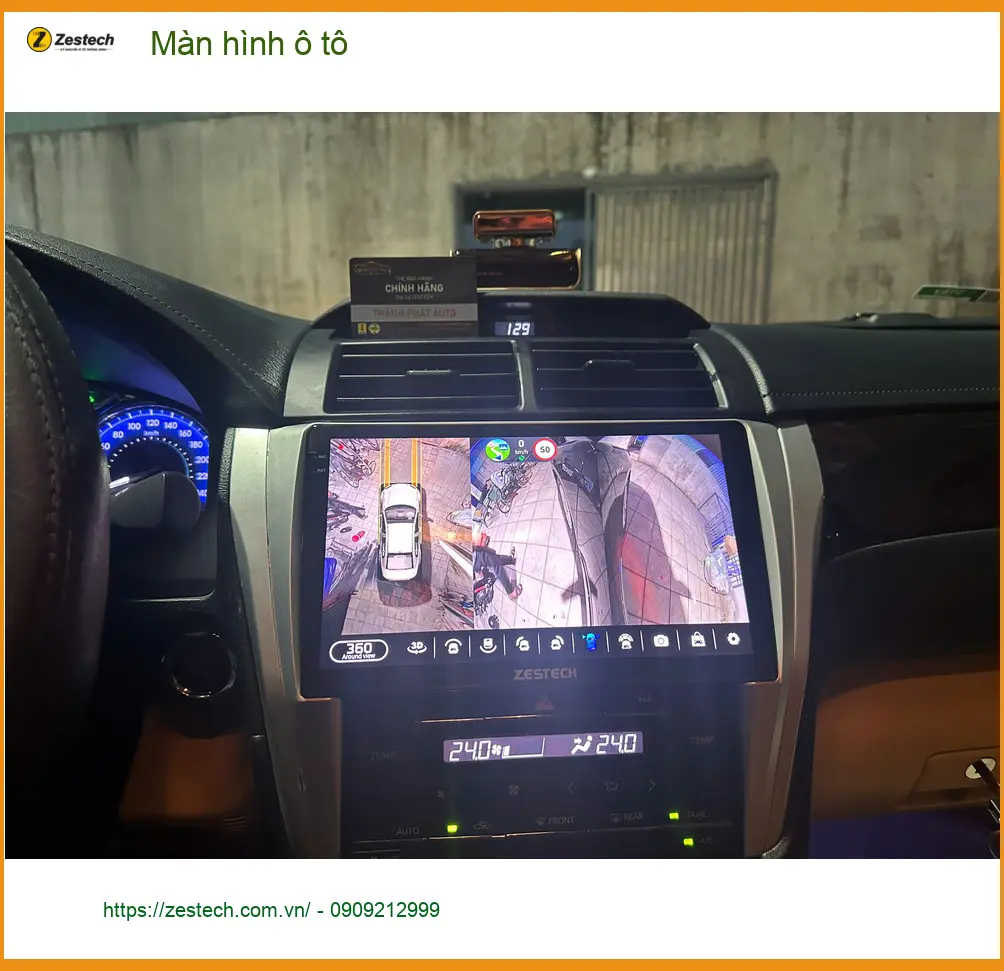 Chị Thảo nâng cấp màn hình ô tô cho Kia Sorento tại Quận 10 để có bản đồ và giải trí ảnh thực tế 3