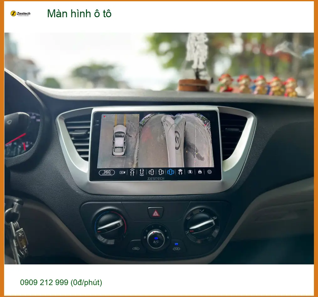 Bác Lâm lắp màn hình ô tô cho Honda CRV tại Quận Tân Phú vì màn hình zin chậm ảnh thực tế 3