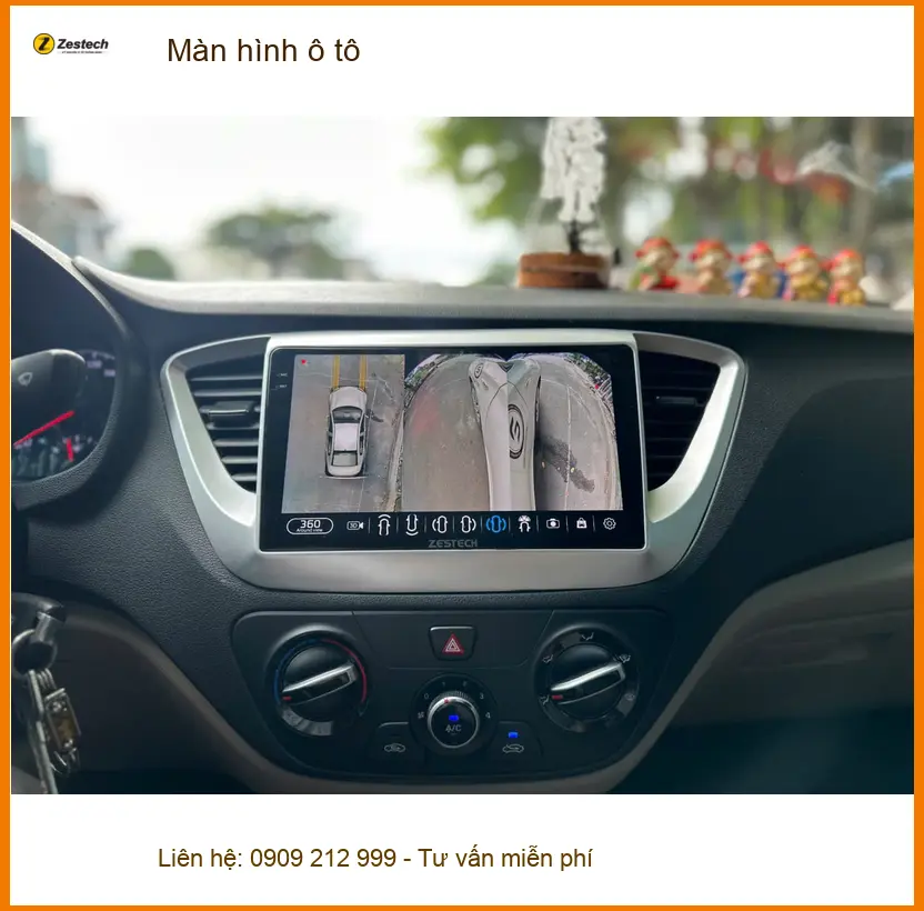 Anh Tài lắp màn hình ô tô hiện đại cho Honda CRV tại Quận Gò Vấp. ảnh thực tế 4