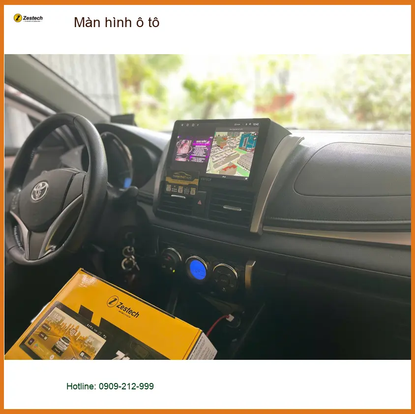 Anh Minh lắp màn hình ô tô cho Mitsubishi Attrage tại Quận 6 để trải nghiệm tốt hơn ảnh thực tế 3