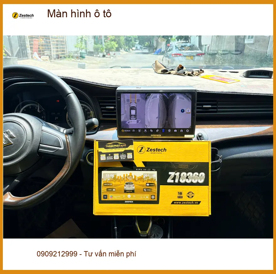 Chị Thanh lắp màn hình ô tô cho Honda CR-V tại Quận Thủ Đức. ảnh thực tế 2